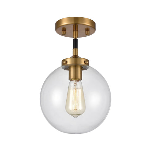 Elk Boudreaux 1 Light Mini Pendant In Matte Black Model: 15344/1