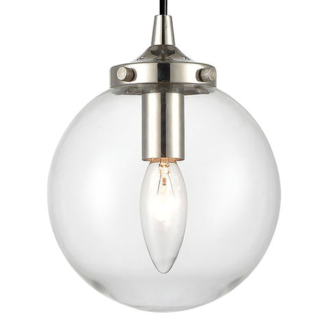 Elk Boudreaux 1 Light Mini Pendant In Matte Black Model: 15365/1