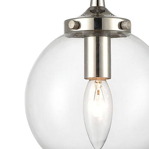 Elk Boudreaux 1 Light Mini Pendant In Matte Black Model: 15365/1