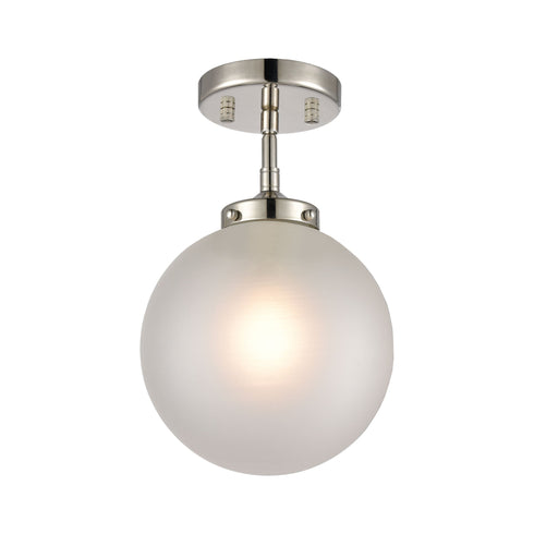 Elk Boudreaux 1 Light Mini Pendant In Polished Model: 15364/1