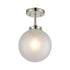 Elk Boudreaux 1 Light Mini Pendant In Polished Model: 15364/1