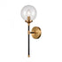 Elk Boudreaux 1 Light Sconce In Matte Black With Model: 15341/1