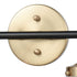 Elk Boudreaux 2 Light Vanity Lamp In Matte Black Model: 14427/2