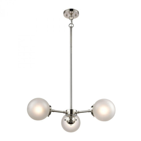 Elk Boudreaux 3 Light Chandelier In Polished Model: 15366/3
