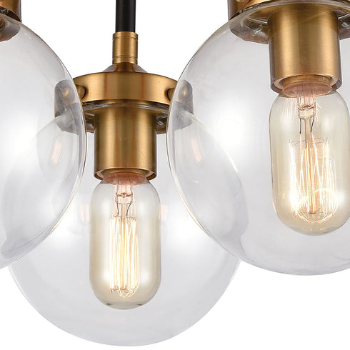 Elk Boudreaux 3 Light Semi Flush Mount In Matte Model: 15342/3