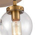 Elk Boudreaux 3 Light Semi Flush Mount In Matte Model: 15342/3