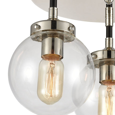 Elk Boudreaux 3 Light Semi Flush Mount In Matte Model: 15352/3