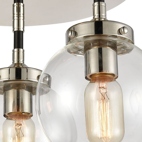 Elk Boudreaux 3 Light Semi Flush Mount In Matte Model: 15352/3