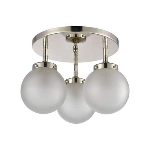 Elk Boudreaux 3 Light Semi Flush Mount In Model: 15362/3