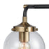 Elk Boudreaux 4 Light Vanity Lamp In Matte Black Model: 14429/4