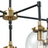 Elk Boudreaux 5 Light Chandelier In Matte Black Model: 14437/5