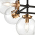 Elk Boudreaux 6 Light Semi Flush Mount In Matte Model: 15436/6
