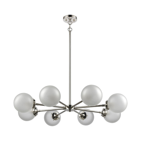 Elk Boudreaux 8 Light Chandelier In Polished Model: 15368/8