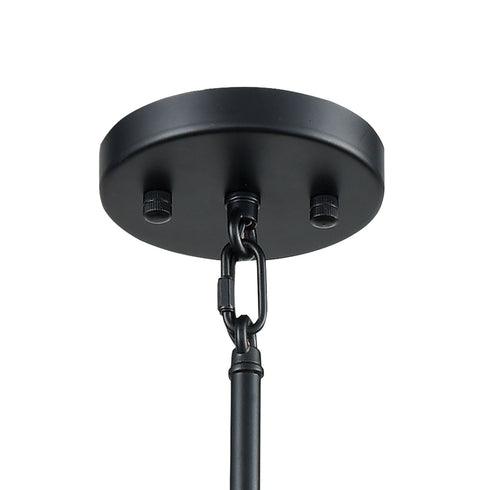Elk Boudreaux 9 Light Chandelier In Matte Black Model: 14438/6+3