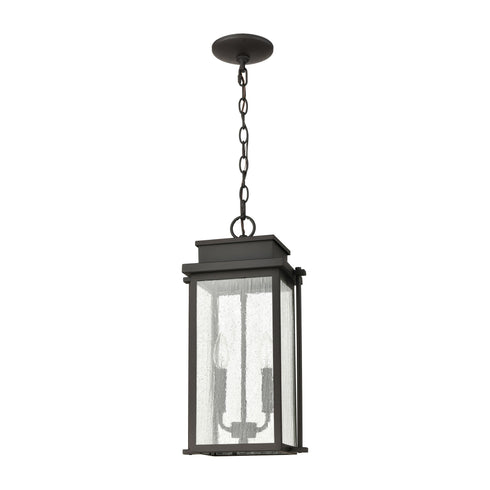 Elk Braddock 2 Light Outdoor Pendant In Model: 45443/2
