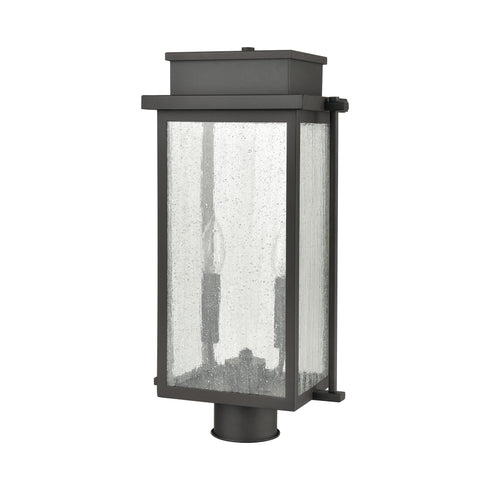 Elk Braddock 2 Light Outdoor Post Mount In Model: 45444/2