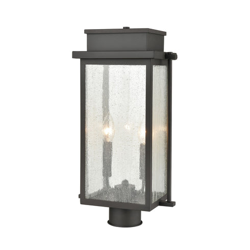 Elk Braddock 2 Light Outdoor Post Mount In Model: 45444/2