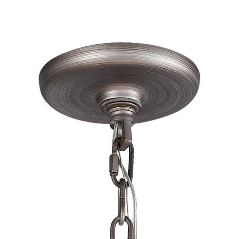 Elk Bradington 6 Light Chandlier In Weathered Model: 11094/6