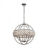 Elk Bradington 6 Light Chandlier In Weathered Model: 11094/6