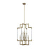 Elk Brandon 8 Light Pendant In Classic Brass Model: 69206/8