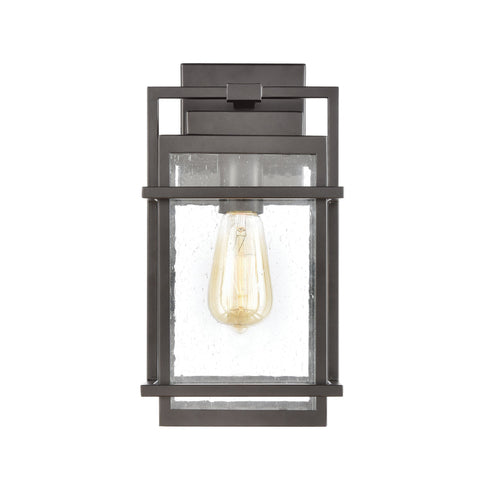 Elk Breckenridge 1 Light Sconce In Matte Black Model: 46760/1