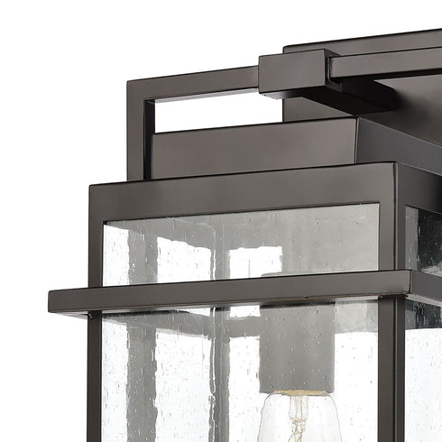 Elk Breckenridge 1 Light Sconce In Matte Black Model: 46761/1
