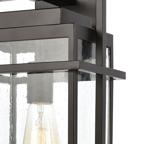 Elk Breckenridge 1 Light Sconce In Matte Black Model: 46761/1