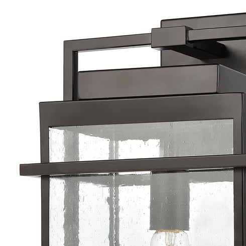Elk Breckenridge 1 Light Sconce In Matte Black Model: 46762/1