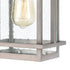 Elk Breckenridge 1 Light Sconce In Weathered Zinc Model: 46770/1