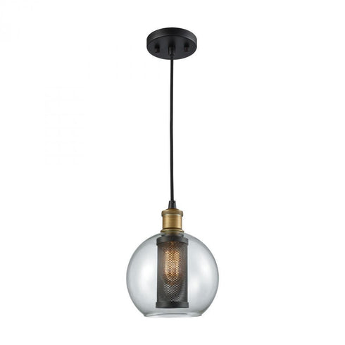 Elk Bremington 1 Light Mini Pendant In Oiled Model: 14530/1