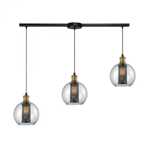Elk Bremington 3 Light Linear Mini Pendant Model: 14530/3L