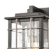 Elk Brewster 1 Light Sconce In Matte Black With Model: 46710/1