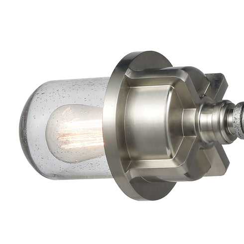 Elk Briggs 2 Light Island Light In Weathered Zinc Model: 16502/2