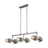 Elk Briggs 6 Light Linear Chandelier In Weathered Model: 16504/6