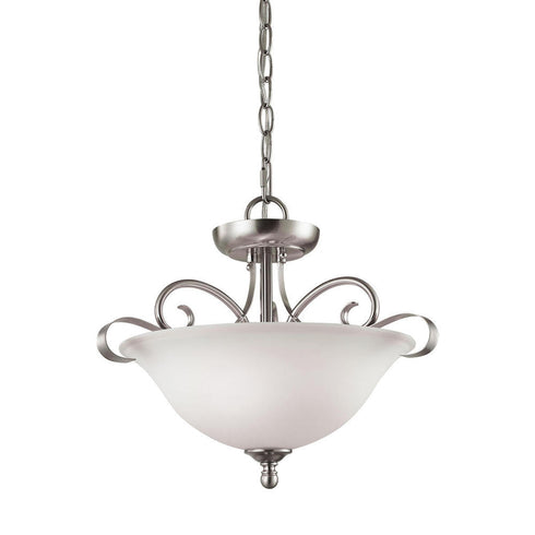 Elk Brighton Semi Flush Mount Model: 1002CS/20