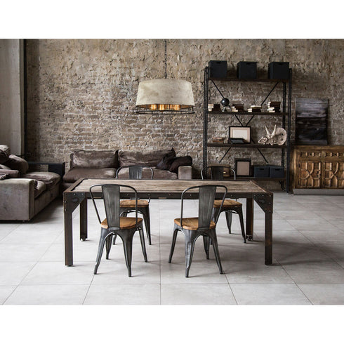 Elk Brocca 4 Light Chandelier In Silverdust Iron Model: 14319/4