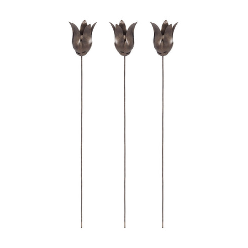Elk Bronze Tulip Stem (set Of 3) Model: 7159-035/S3