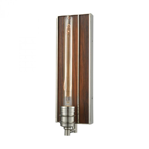 Elk Brookweiler 1 Light Sconce In Polished Nickel Model: 16433/1