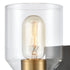 Elk Cambria 1 Light Vanity Light In Matte Black Model: 15391/1