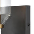 Elk Cambria 1 Light Vanity Light In Matte Black Model: 15391/1