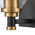 Elk Cambria 1 Light Vanity Light In Matte Black Model: 15391/1