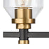 Elk Cambria 3 Light Vanity Light In Matte Black Model: 15402/3