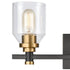 Elk Cambria 3 Light Vanity Light In Matte Black Model: 15402/3