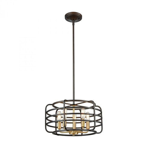Elk Capistrano 5 Light Chandlier In Oil Rubbed Model: 81315/5