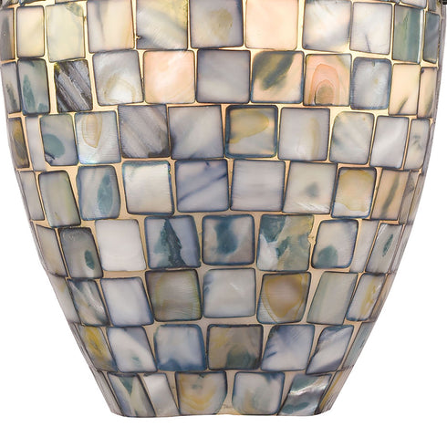 Elk Capri 1 Light Sconce In Satin Nickel With Model: 10550/1