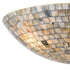 Elk Capri 3 Light Semi Flush Mount In Satin Model: 10551/3
