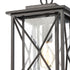 Elk Carriage Light 1 Light Hanging In Matte Black Model: 46753/1
