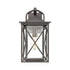 Elk Carriage Light 1 Light Sconce In Matte Black Model: 46751/1