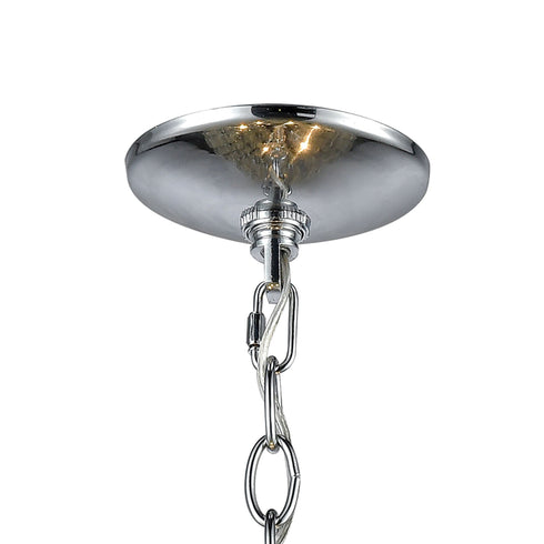 Elk Carrington 7 Light Chandlier In Polished Model: 46313/7