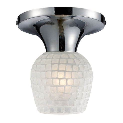 Elk Celina Semi Flush Mount Model: 10152/1PC-WHT